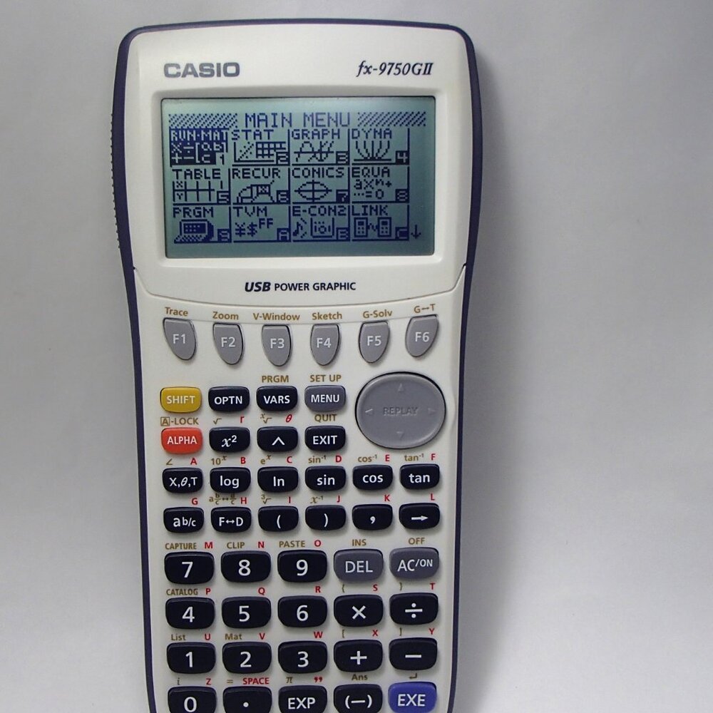 Casio fx-9750GII  Standard Graphing Calculator Used
